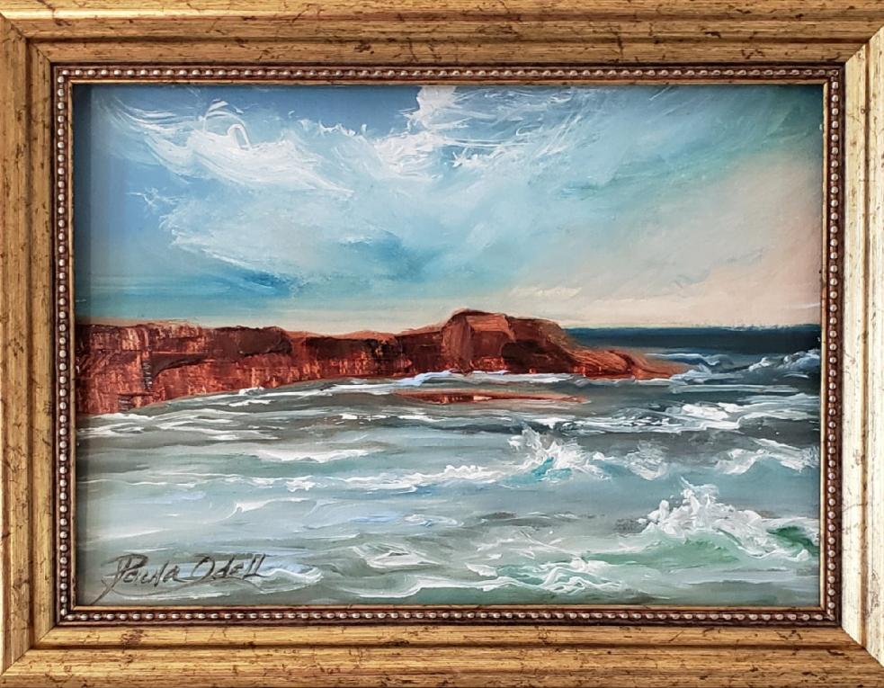 "By The Sea V" 5x7