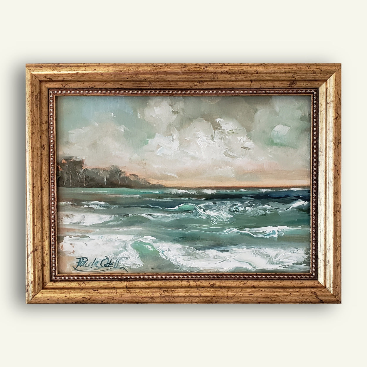 "By The Sea IV" 5x7