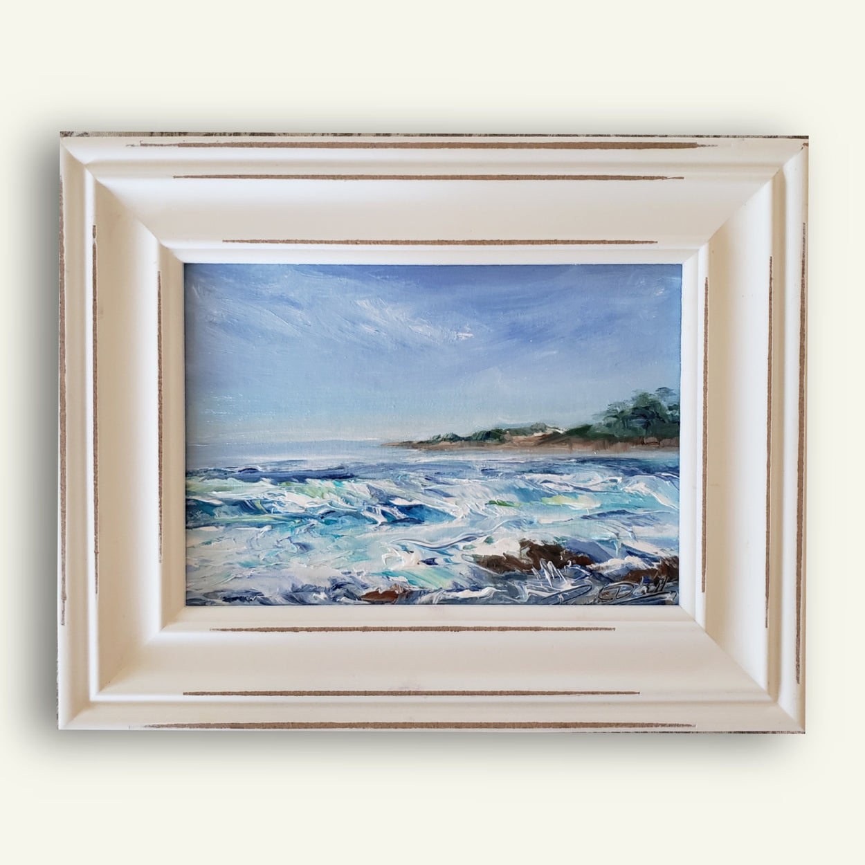 "A Day By The Sea" 5x7