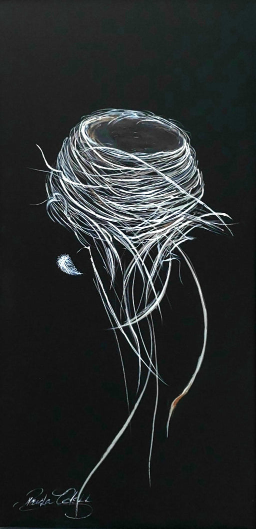 Black and White Nest 10x20