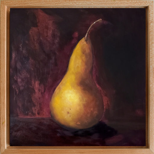 "Bosc On Aubregine" 19x19