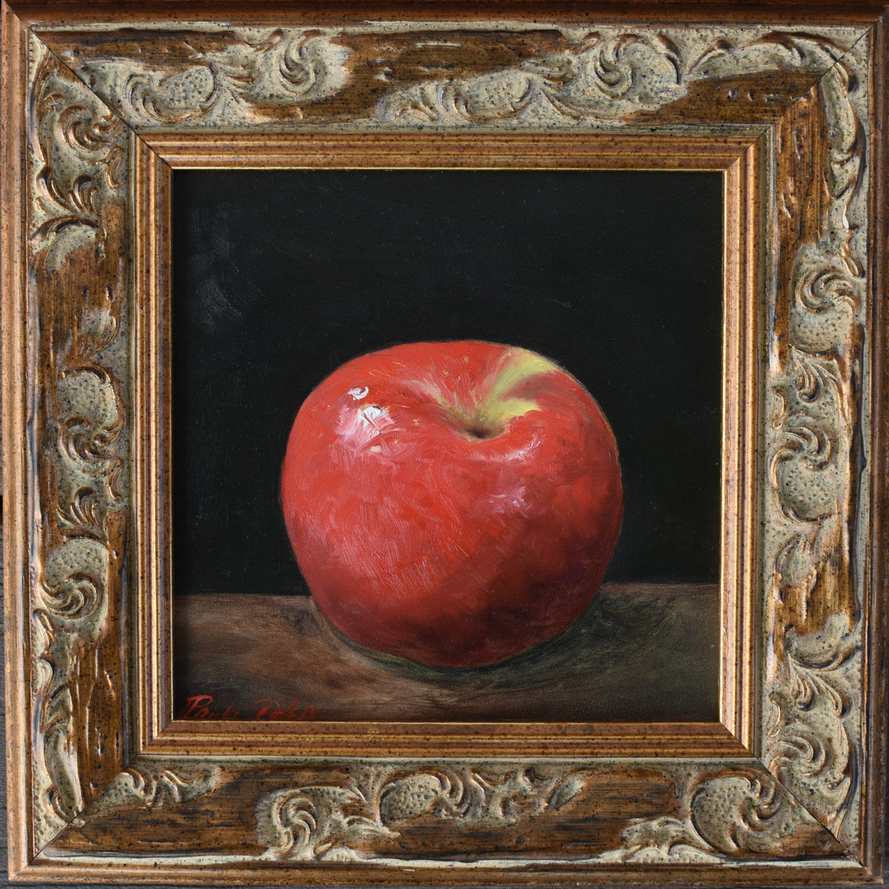 "An Apple A Day VI" 6x6