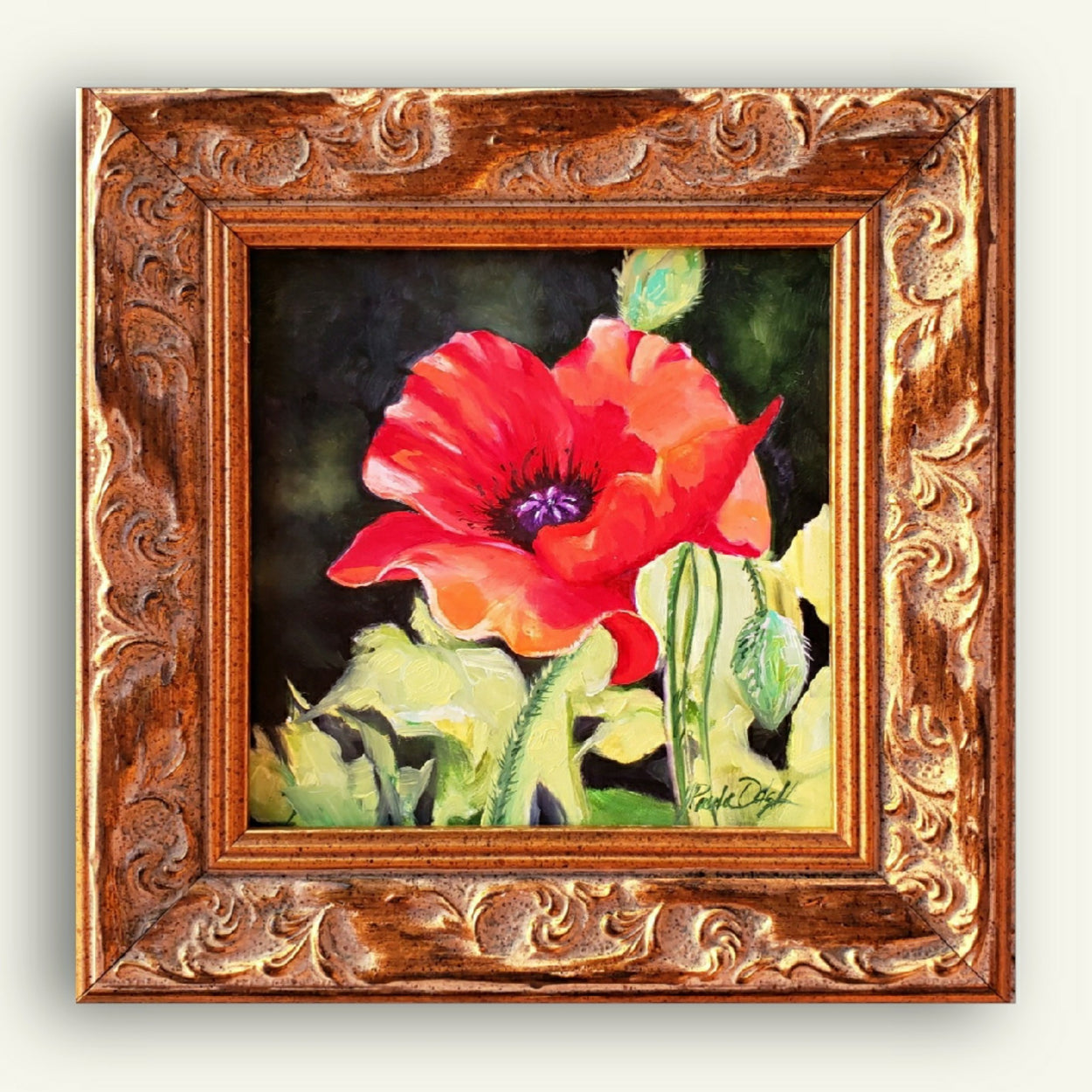 "Softly She Shines" 8x8
