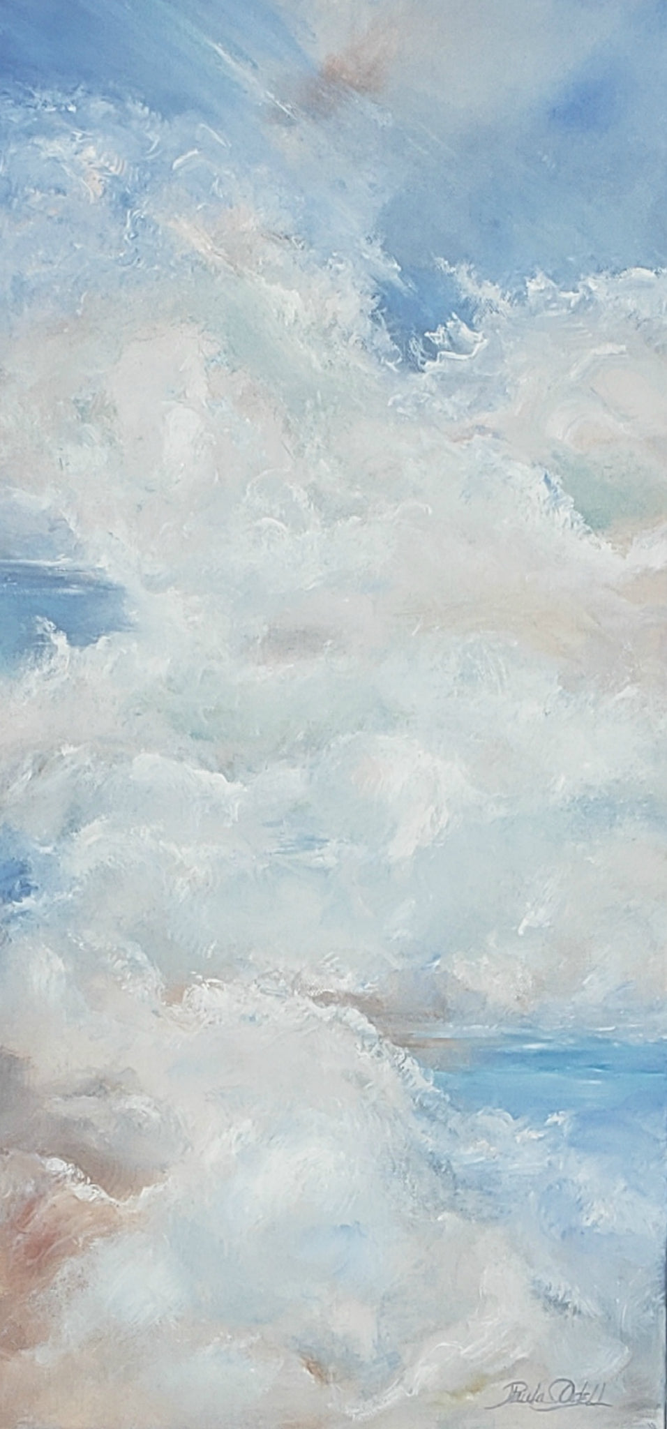 "Morning Glow" 12x24