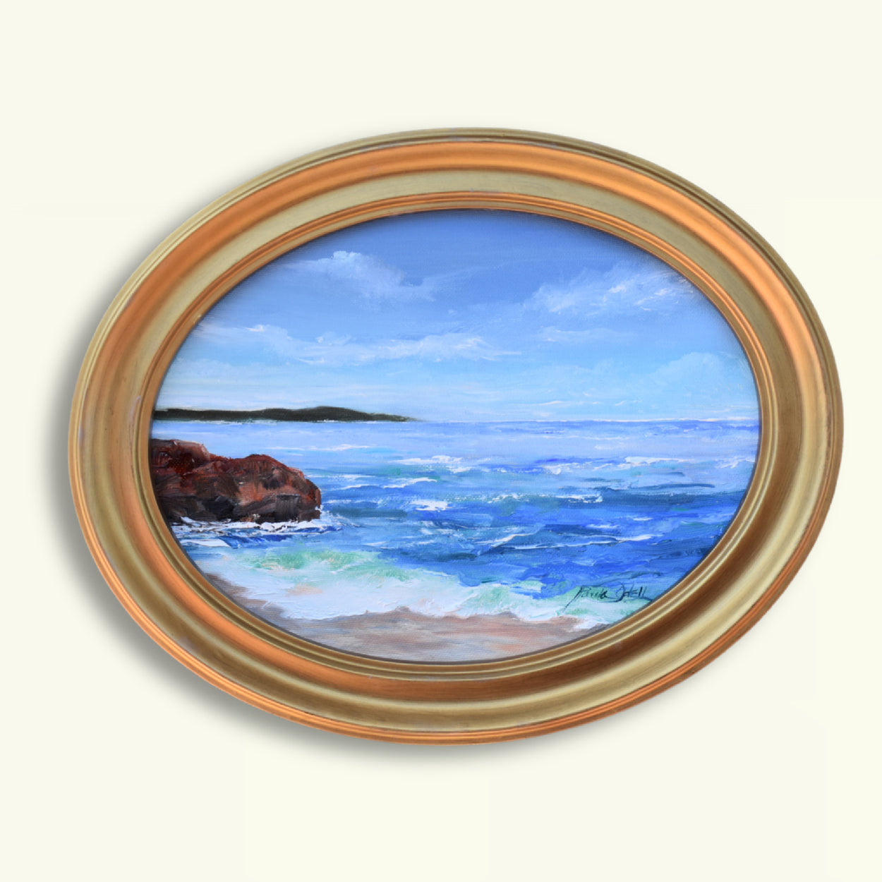 "Azure Sea" 14x11