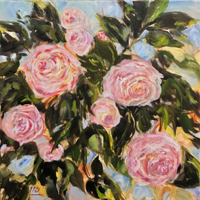 "Garden Party" 18x18