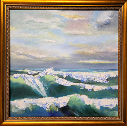 "Wild Surf"... 12x12"