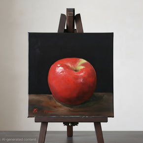 "An Apple A Day VI"    6x6