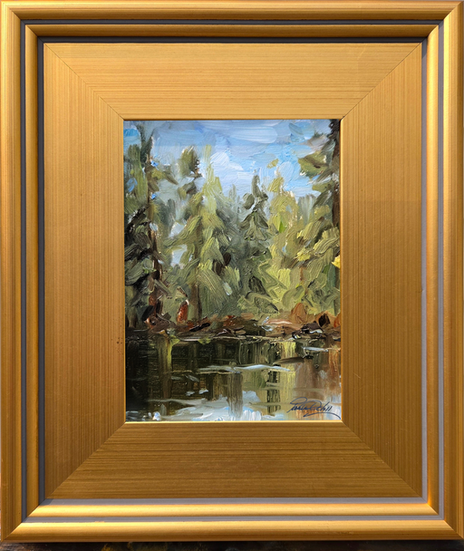 "Hidden Lake"...5x7