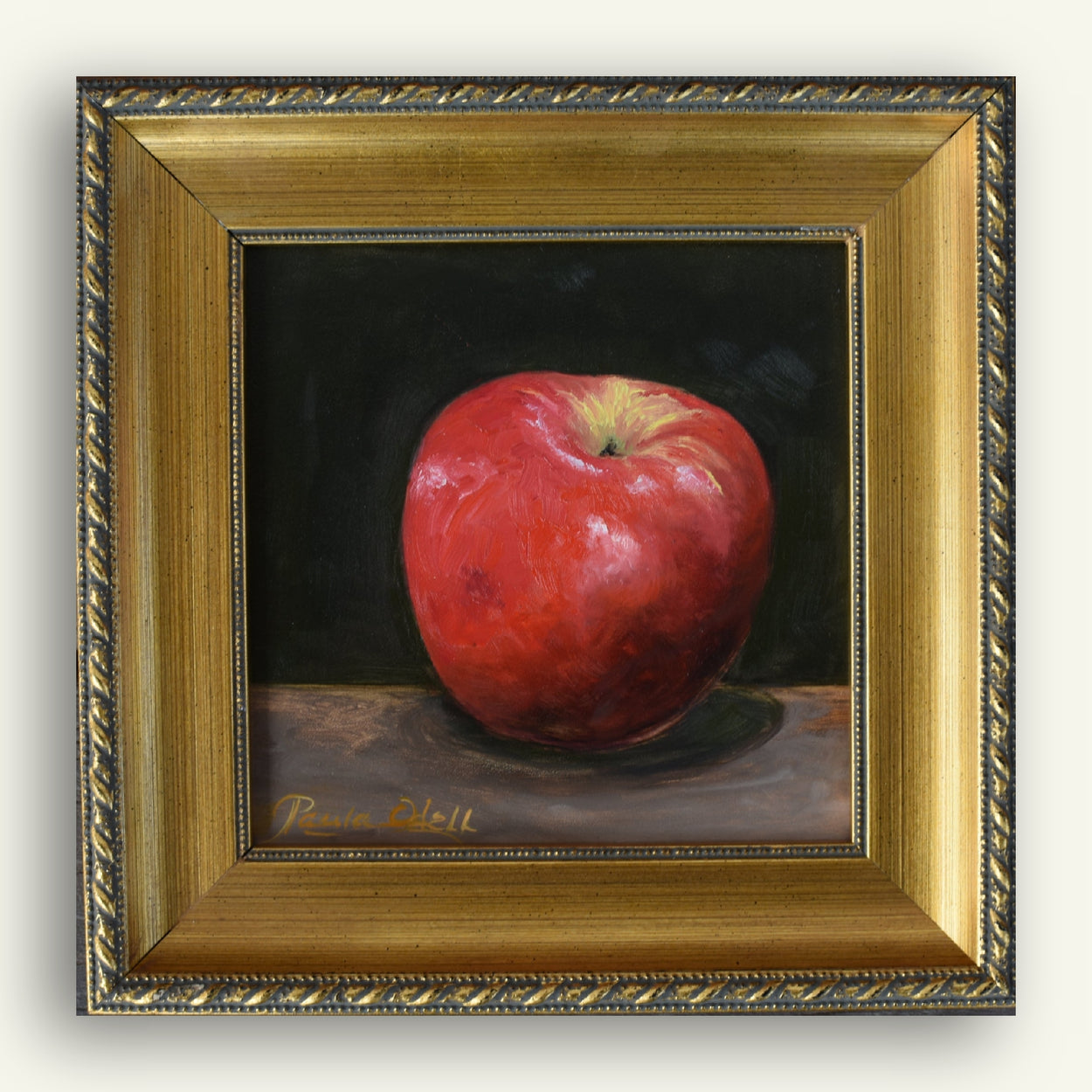 "An Apple A Day III"      6x6