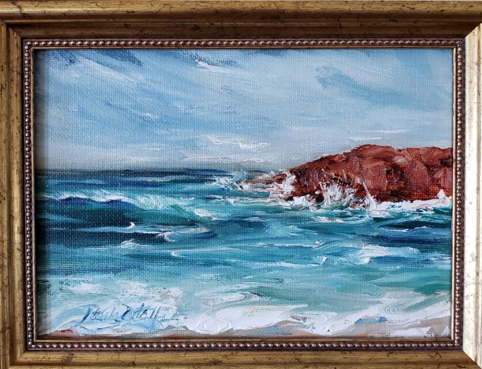"By The Sea I"    5x7